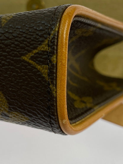 【中古品】【メンズ/レディース】 LOUIS VUITTON ルイ・ヴィトン モノグラム ポシェット・フロランティーヌ M51855 FL0013 ポーチ レディース カバン ファッション 小物 マグネット開閉式 179-250728-em-34-min カラー：ブラウン（モノグラム） 万代Net店