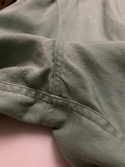 【中古品】【メンズ】 CALEE キャリー CALEE SUPPLY CO. サプライ コー 鷹 刺繍 RAYON S S SHIRT レーヨン 半袖 シャツ メンズ トップス 142-250725-em-07-min サイズ：L カラー：オリーブグリーン 万代Net店