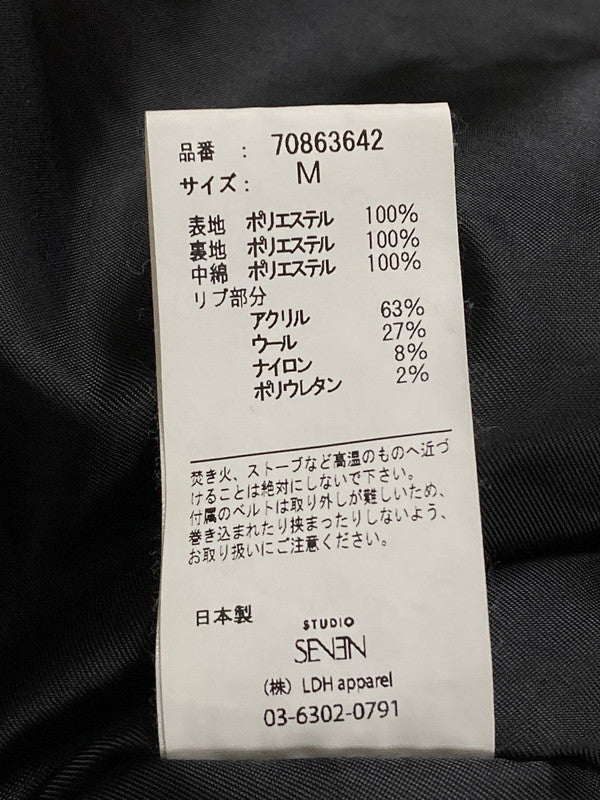 【中古品】【メンズ】 STUDIO SEVEN スタジオ セブン フライトジャケット 70863642 メンズ アウター 142-250801-em-02-min サイズ：M カラー：レッド 万代Net店