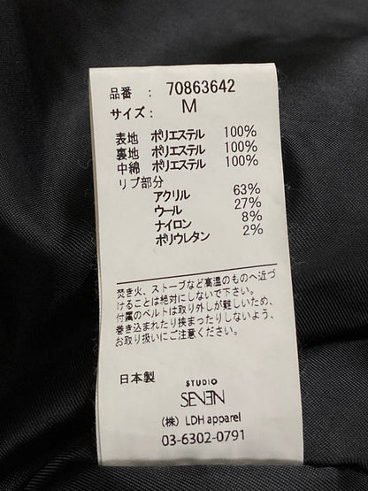 【中古品】【メンズ】 STUDIO SEVEN スタジオ セブン フライトジャケット 70863642 メンズ アウター 142-250801-em-02-min サイズ：M カラー：レッド 万代Net店