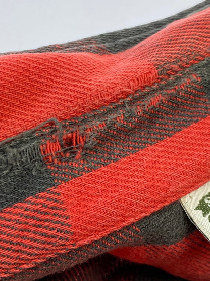 【現状渡し品】【メンズ】 FIVE BROTHER ファイブブラザー BUFFALO CHECK FLANNEL L S SHIRT チェックシャツ トップス 146-250727-ks-15-min サイズ：M カラー：ブラック/レッド 万代Net店