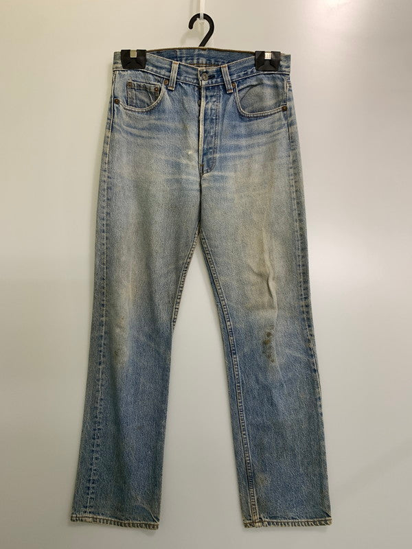 【現状渡し品】【メンズ】 501 80S DENIM PANTS 501-0000 USA製 デニムパンツ ボトムス 158-250731-AS-81-min サイズ：W30L34 カラー：ライトインディゴ 万代Net店