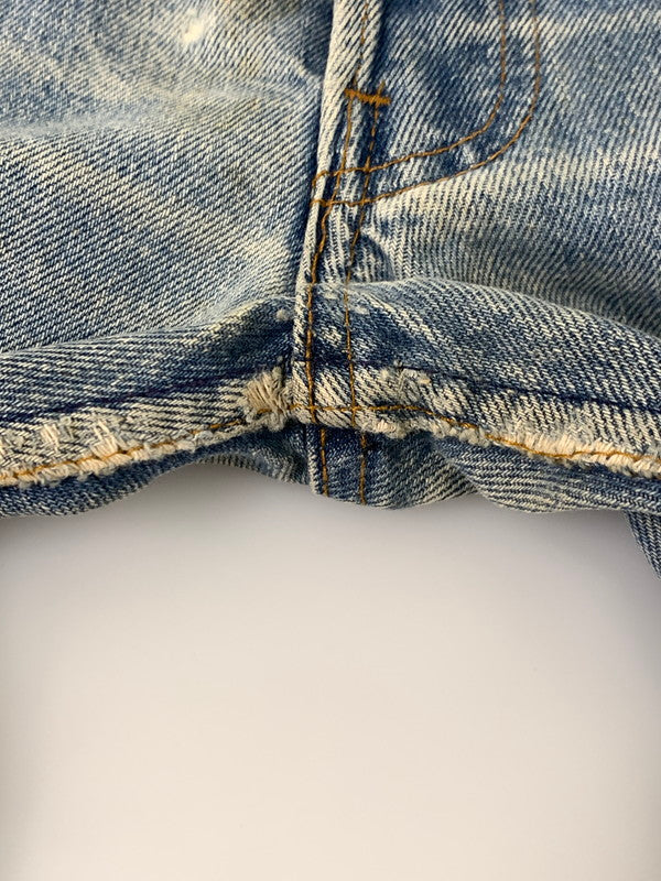 【現状渡し品】【メンズ】 501 80S DENIM PANTS 501-0000 USA製 デニムパンツ ボトムス 158-250731-AS-81-min サイズ：W30L34 カラー：ライトインディゴ 万代Net店