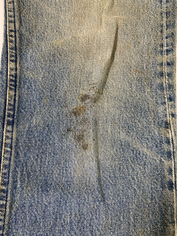 【現状渡し品】【メンズ】 501 80S DENIM PANTS 501-0000 USA製 デニムパンツ ボトムス 158-250731-AS-81-min サイズ：W30L34 カラー：ライトインディゴ 万代Net店