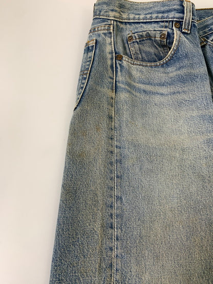 【現状渡し品】【メンズ】 501 80S DENIM PANTS 501-0000 USA製 デニムパンツ ボトムス 158-250731-AS-81-min サイズ：W30L34 カラー：ライトインディゴ 万代Net店