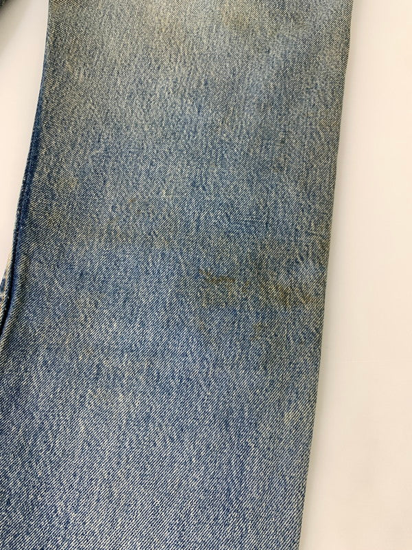 【現状渡し品】【メンズ】 501 80S DENIM PANTS 501-0000 USA製 デニムパンツ ボトムス 158-250731-AS-81-min サイズ：W30L34 カラー：ライトインディゴ 万代Net店