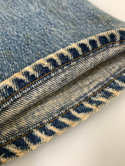 【現状渡し品】【メンズ】 501 80S DENIM PANTS 501-0000 USA製 デニムパンツ ボトムス 158-250731-AS-81-min サイズ：W30L34 カラー：ライトインディゴ 万代Net店