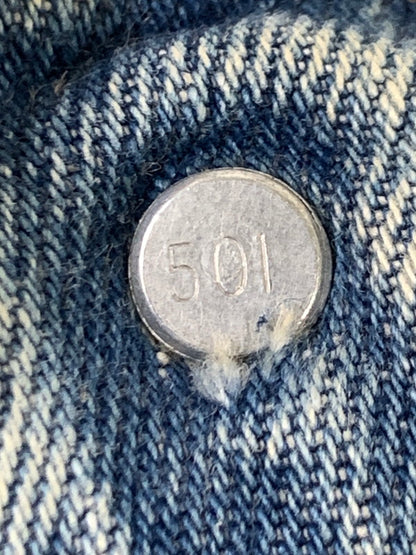【現状渡し品】【メンズ】 501 80S DENIM PANTS 501-0000 USA製 デニムパンツ ボトムス 158-250731-AS-81-min サイズ：W30L34 カラー：ライトインディゴ 万代Net店