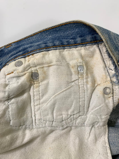 【現状渡し品】【メンズ】 501 80S DENIM PANTS 501-0000 USA製 デニムパンツ ボトムス 158-250731-AS-81-min サイズ：W30L34 カラー：ライトインディゴ 万代Net店