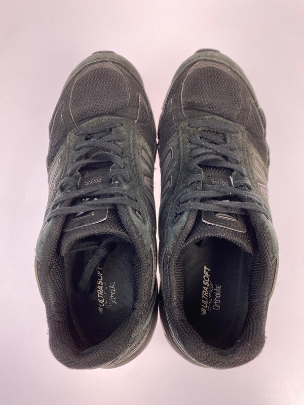 【現状渡し品】 NEW BLANCE ニューバランス M990BK5 SNEAKER 靴 シューズ スニーカー 165-250727-ks‐78-min サイズ：27cm カラー：ブラック 万代Net店