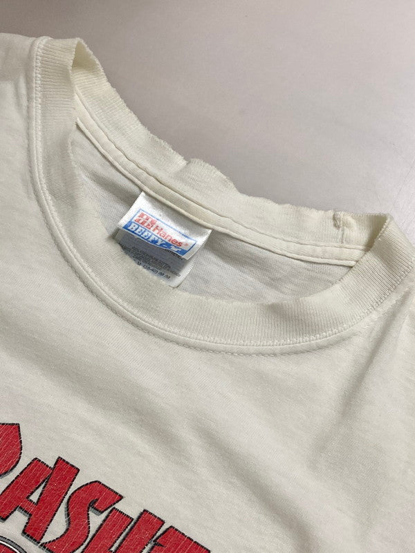 【現状渡し品】【メンズ】 THRASHER スラッシャー 20ANNIVERSARY TEE 2001年製 ２０周年 アニバーサリー Tシャツ トップス 半袖 メンズ 146-250728-em-03-min サイズ：M カラー：ホワイト 万代Net店