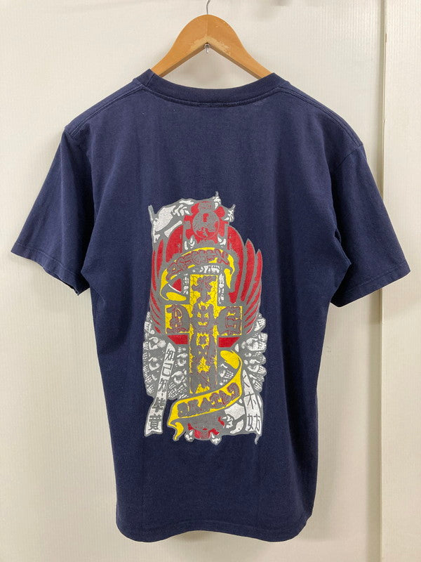 【中古品】【メンズ】 DOGTOWN ドッグタウン 90S ERIC DRESSEN TEE 90年代 エリック・ドレッセン Tシャツ トップス スケボー 146-250728-em-02-min サイズ：Ｍ カラー：ネイビー 万代Net店