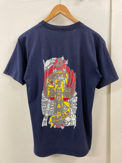 【中古品】【メンズ】 DOGTOWN ドッグタウン 90S ERIC DRESSEN TEE 90年代 エリック・ドレッセン Tシャツ トップス スケボー 146-250728-em-02-min サイズ：Ｍ カラー：ネイビー 万代Net店