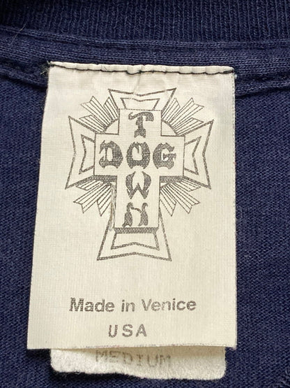 【中古品】【メンズ】 DOGTOWN ドッグタウン 90S ERIC DRESSEN TEE 90年代 エリック・ドレッセン Tシャツ トップス スケボー 146-250728-em-02-min サイズ：Ｍ カラー：ネイビー 万代Net店