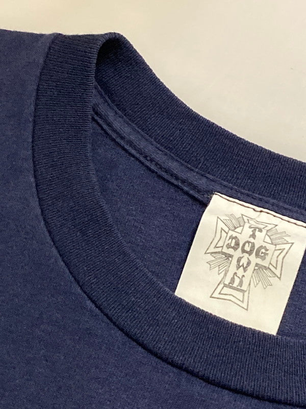 【中古品】【メンズ】 DOGTOWN ドッグタウン 90S ERIC DRESSEN TEE 90年代 エリック・ドレッセン Tシャツ トップス スケボー 146-250728-em-02-min サイズ：Ｍ カラー：ネイビー 万代Net店