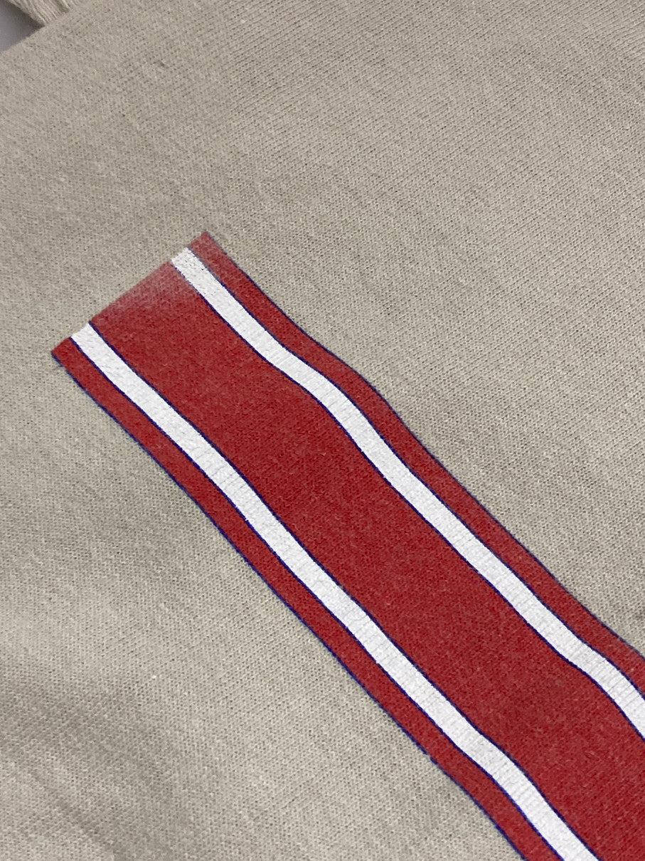 【中古品】【メンズ】 SIMS SKATEBOARD シムス スケートボード 80-90S AUTHENTIC LOGO TEE 80年代-90年代 オーセンティック ロゴ Tシャツ トップス メンズ 半袖 146-250728-em-01-min サイズ：M カラー：ベージュ系 万代Net店