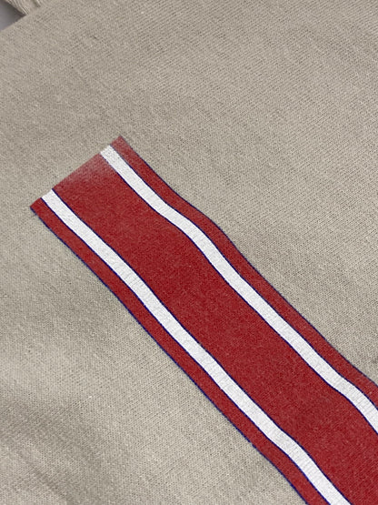 【中古品】【メンズ】 SIMS SKATEBOARD シムス スケートボード 80-90S AUTHENTIC LOGO TEE 80年代-90年代 オーセンティック ロゴ Tシャツ トップス メンズ 半袖 146-250728-em-01-min サイズ：M カラー：ベージュ系 万代Net店