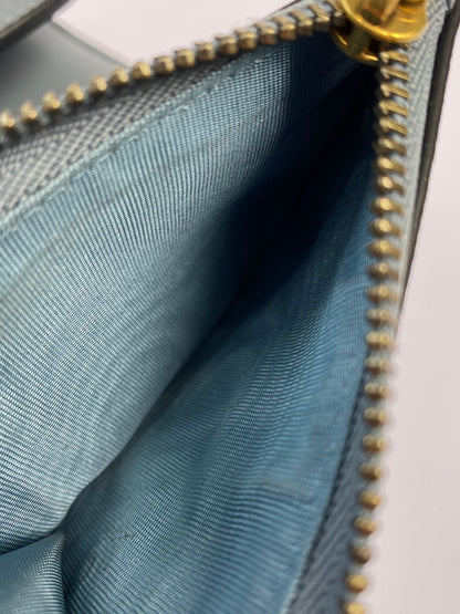 【中古品】【レディース】 Christian Dior クリスチャンディオール ロータスウォレット 三つ折り財布 181-250803-AS-26-min カラー：ブルーグレー 万代Net店