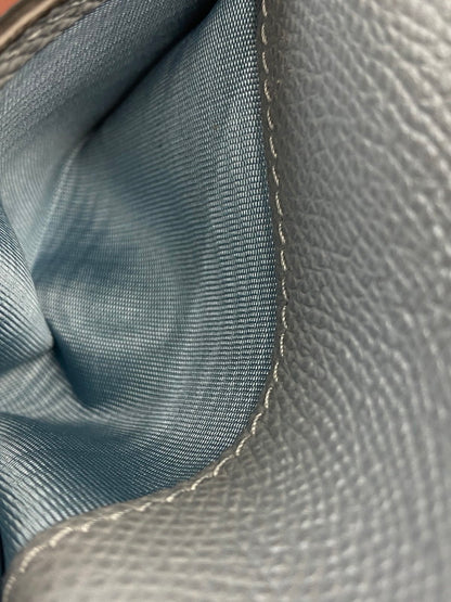 【中古品】【レディース】 Christian Dior クリスチャンディオール ロータスウォレット 三つ折り財布 181-250803-AS-26-min カラー：ブルーグレー 万代Net店