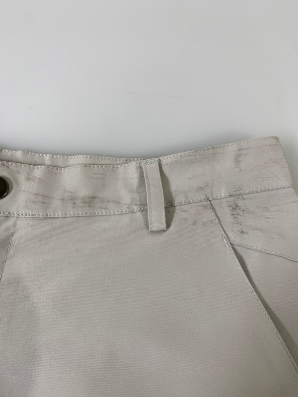 【現状渡し品】【メンズ】 MOTH STUDIO モススタジオ LASER CUT RUNE PANTS パンツ ボトムス 152-250727-ks-42-min サイズ：L カラー：ベージュ系 万代Net店