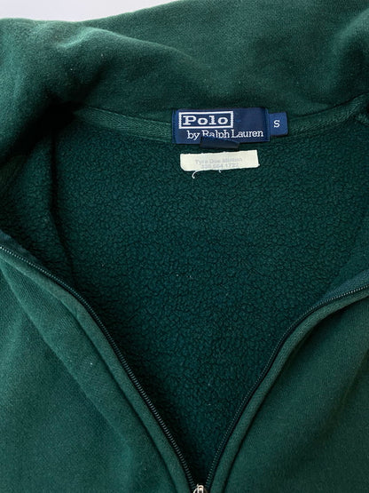 【現状渡し品】【メンズ】 POLO RALPH LAUREN ポロ・ラルフローレン 90S HALF ZIP SWEAT ハーフジップスウェット 146-250730-ks-13-min サイズ：S カラー：グリーン 万代Net店