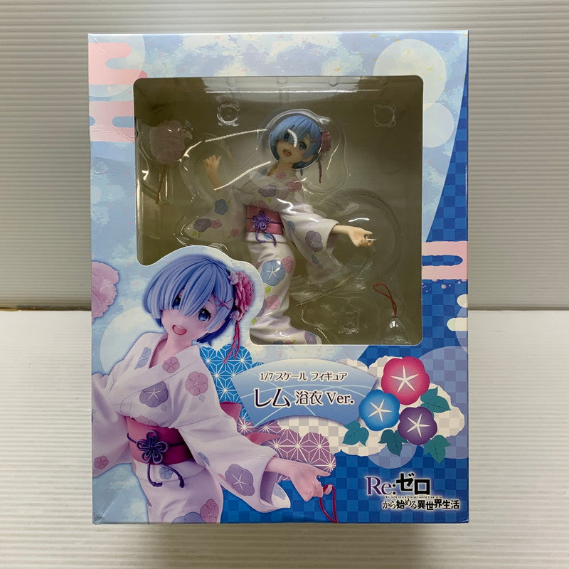 【中古品】 KADOKAWA レム 浴衣Ver. Re：ゼロから始める異世界生活 美少女 フィギュア 053-260407-em-11-min 万代Net店