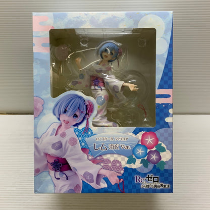 【中古品】 KADOKAWA レム 浴衣Ver. Re：ゼロから始める異世界生活 美少女 フィギュア 053-260407-em-11-min 万代Net店