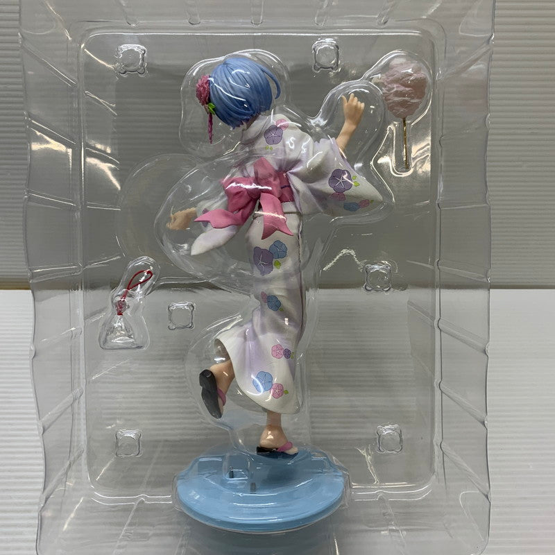 【中古品】 KADOKAWA レム 浴衣Ver. Re：ゼロから始める異世界生活 美少女 フィギュア 053-260407-em-11-min 万代Net店