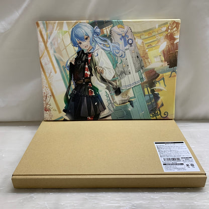 【中古品】 hololive ホロライブ 星街すいせい キャンバスアート 誕生日＆活動5周年記念 053-260430-hu-13-min 万代Net店