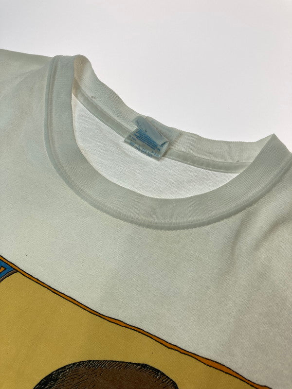 【中古品】【メンズ】 LIGHTNIN' HOPKINS ライトニンホプキンス 90'S PRINT ART TEE ショートスリーブ 146-250729-AS-8-min サイズ：M カラー：ホワイト 万代Net店
