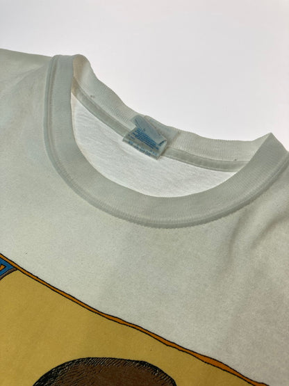 【中古品】【メンズ】 LIGHTNIN' HOPKINS ライトニンホプキンス 90'S PRINT ART TEE ショートスリーブ 146-250729-AS-8-min サイズ：M カラー：ホワイト 万代Net店