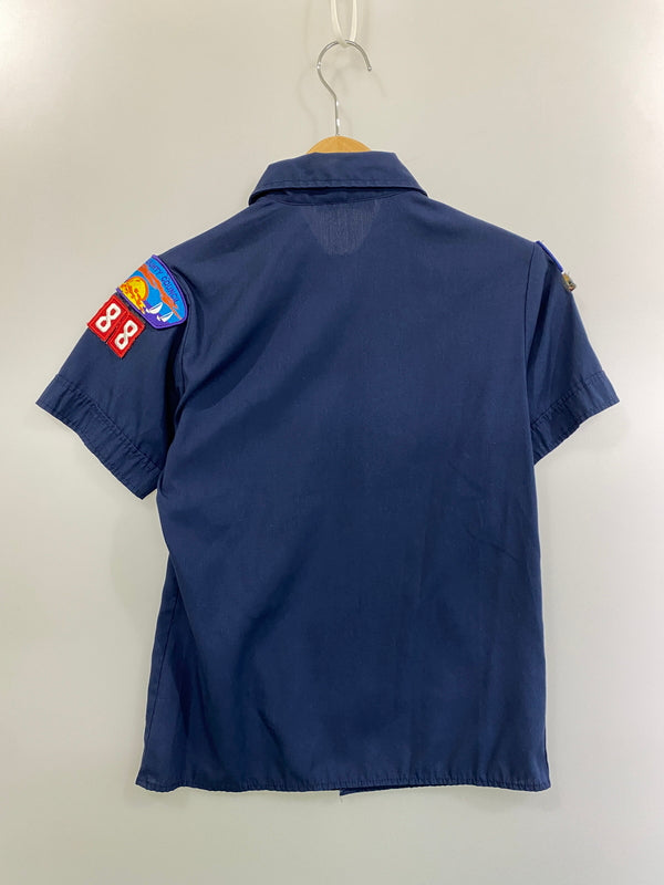 【中古品】【メンズ】 BOY SCOUTS OF AMERICA ボーイスカウト オブ アメリカ BOY SCOUTS SHIRT ボーイスカウト シャツ トップス 146-260626-jt-06-min サイズ：Ｍ カラー：ネイビー 万代Net店