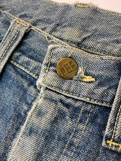 【現状渡し品】【メンズ】 Lee リー 60-70'S LEENS DENIM PANTS デニムパンツ ハーフパンツ ボトムス カットオフ 157-250729-AS-23-min カラー：ライトインディゴ 万代Net店