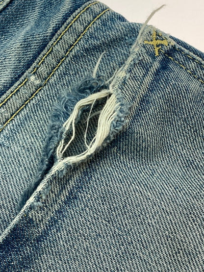 【現状渡し品】【メンズ】 Lee リー 60-70'S LEENS DENIM PANTS デニムパンツ ハーフパンツ ボトムス カットオフ 157-250729-AS-23-min カラー：ライトインディゴ 万代Net店