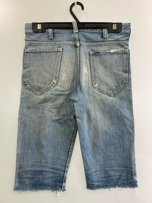 【現状渡し品】【メンズ】 Lee リー 60-70'S LEENS DENIM PANTS デニムパンツ ハーフパンツ ボトムス カットオフ 157-250729-AS-23-min カラー：ライトインディゴ 万代Net店