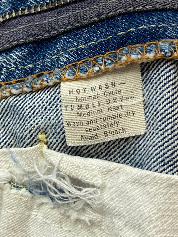 【現状渡し品】【メンズ】 Lee リー 60-70'S LEENS DENIM PANTS デニムパンツ ハーフパンツ ボトムス カットオフ 157-250729-AS-23-min カラー：ライトインディゴ 万代Net店