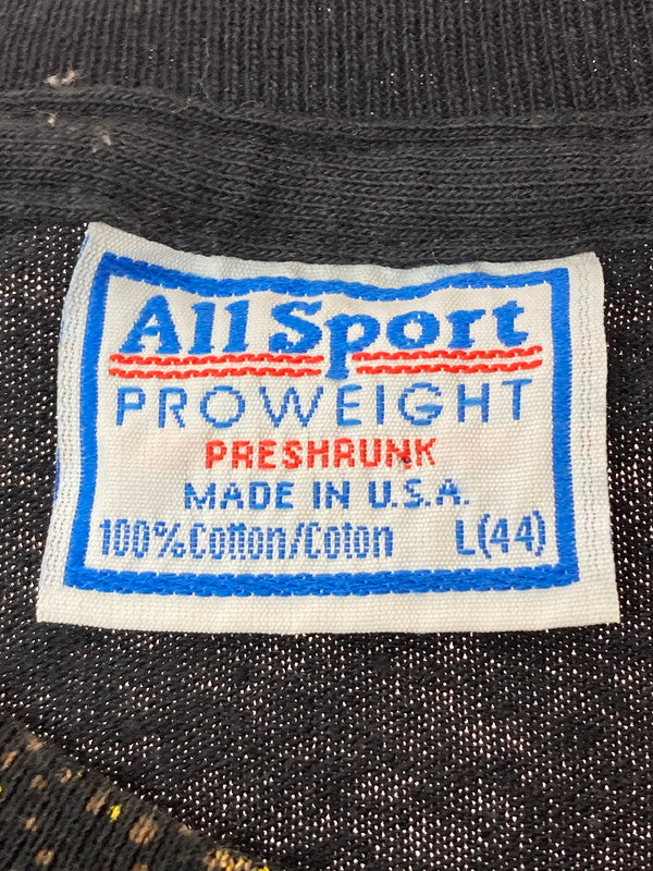 【中古品】【メンズ】 ALL SPORTS オールスポーツ 90'S BOB MARLEY PRINT TEE ショートスリーブ 146-250729-AS-16-min サイズ：L カラー：ブラック 万代Net店