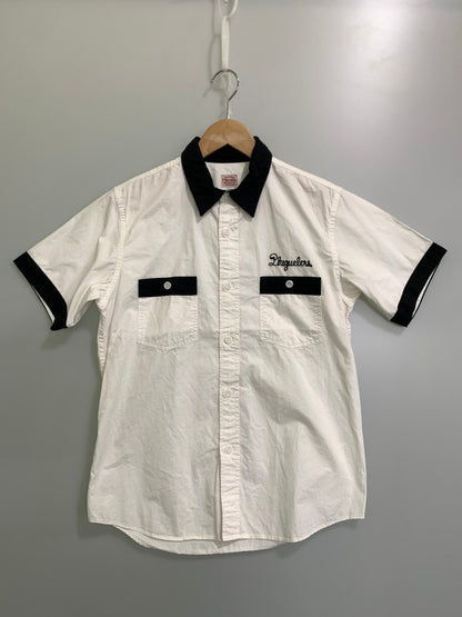 【現状渡し品】【メンズ】 PHIGVEL フィグベル WORK SHIRT ワークシャツ トップス 140-250727-ks-40-min サイズ：1 カラー：ホワイト 万代Net店