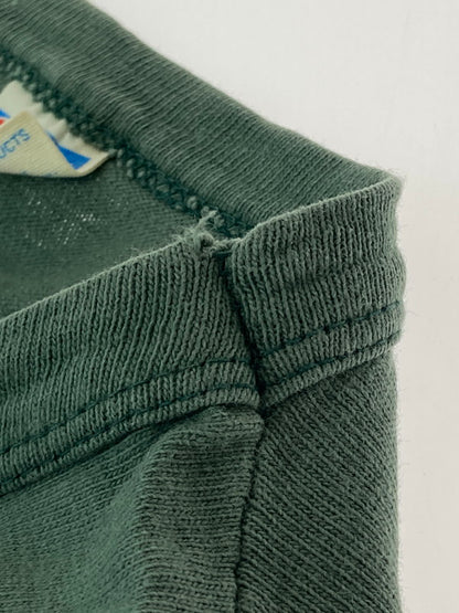 【中古品】【メンズ】 Champion チャンピオン 70'S FOOTBALL TEE SOUTH CATHOLIC ショートスリーブ 146-250729-AS-4-min サイズ：L カラー：グリーン/イエロー 万代Net店