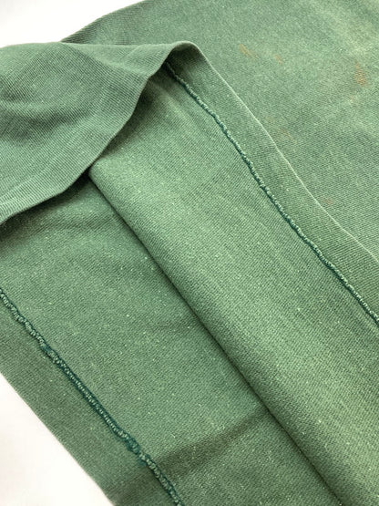 【中古品】【メンズ】 Champion チャンピオン 70'S FOOTBALL TEE SOUTH CATHOLIC ショートスリーブ 146-250729-AS-4-min サイズ：L カラー：グリーン/イエロー 万代Net店