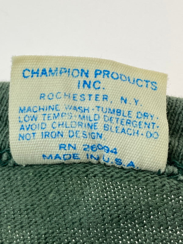 【中古品】【メンズ】 Champion チャンピオン 70'S FOOTBALL TEE SOUTH CATHOLIC ショートスリーブ 146-250729-AS-4-min サイズ：L カラー：グリーン/イエロー 万代Net店