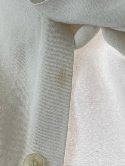 【現状渡し品】【メンズ】 PERFECT STRIKE パーフェクトストライク 60'S BOWLING SHIRT ボーリングシャツ ショートスリーブ 146-250729-AS-6-min サイズ：M カラー：ホワイト 万代Net店