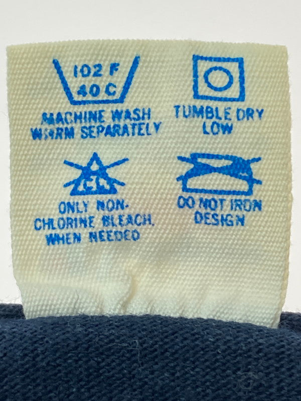 【現状渡し品】【メンズ】 Champion チャンピオン 80S UNITED STATES NAVAL ACADEMY PRINT TEE ショートスリーブ 146-250729-AS-11-min サイズ：L カラー：ネイビー 万代Net店