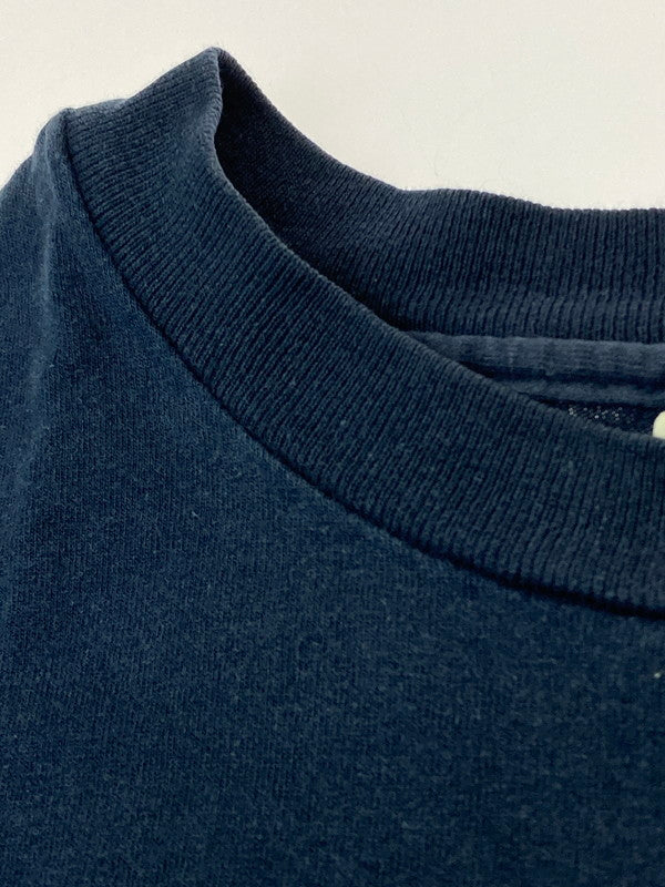 【現状渡し品】【メンズ】 Champion チャンピオン 80S UNITED STATES NAVAL ACADEMY PRINT TEE ショートスリーブ 146-250729-AS-11-min サイズ：L カラー：ネイビー 万代Net店