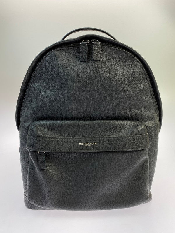 【中古品】【メンズ/レディース】 Michael Kors マイケルコース RUSSEL BACKPACK 37T7LRUB3X バックパック リュック カバン 188-250804-yn-20-min カラー：ブラック 万代Net店
