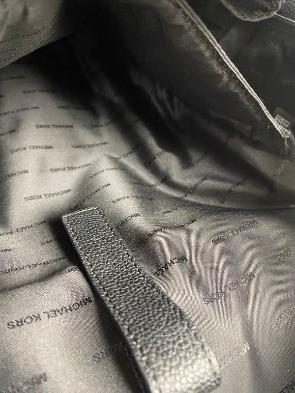 【中古品】【メンズ/レディース】 Michael Kors マイケルコース RUSSEL BACKPACK 37T7LRUB3X バックパック リュック カバン 188-250804-yn-20-min カラー：ブラック 万代Net店