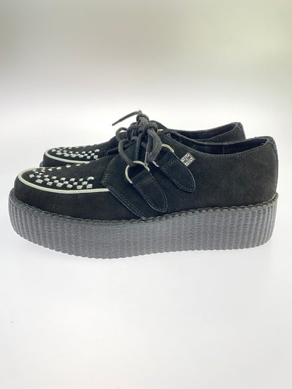 【中古美品】【メンズ】 T.U.K ティーユーケー V8366 VIVA MONDO CREEPER 靴 シューズ スニーカー 164-250731-AS-23-min サイズ：US7 カラー：ブラック/ホワイト 万代Net店