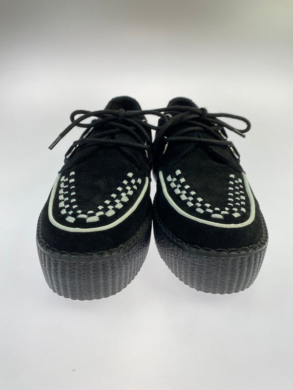 【中古美品】【メンズ】 T.U.K ティーユーケー V8366 VIVA MONDO CREEPER 靴 シューズ スニーカー 164-250731-AS-23-min サイズ：US7 カラー：ブラック/ホワイト 万代Net店