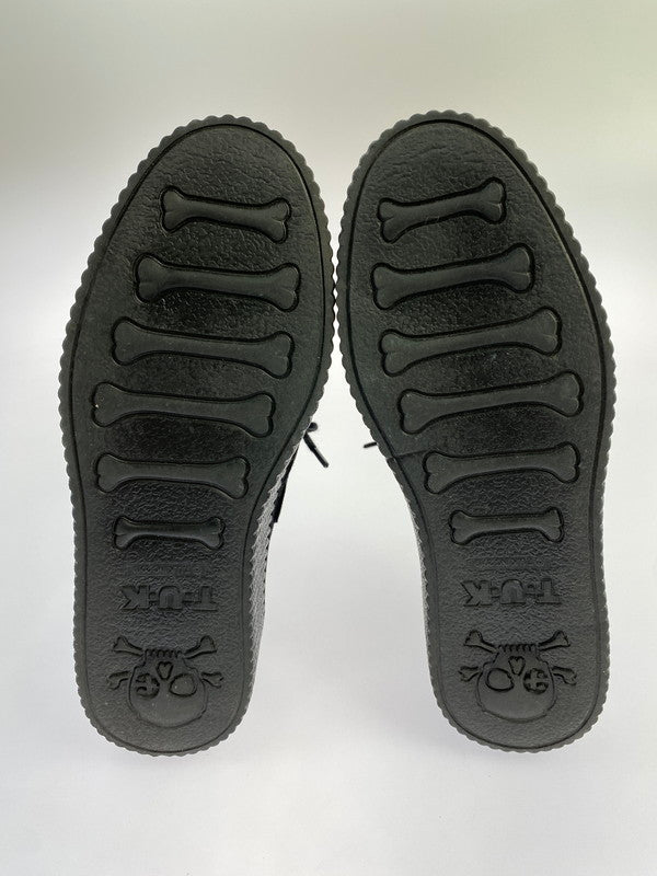 【中古美品】【メンズ】 T.U.K ティーユーケー V8366 VIVA MONDO CREEPER 靴 シューズ スニーカー 164-250731-AS-23-min サイズ：US7 カラー：ブラック/ホワイト 万代Net店