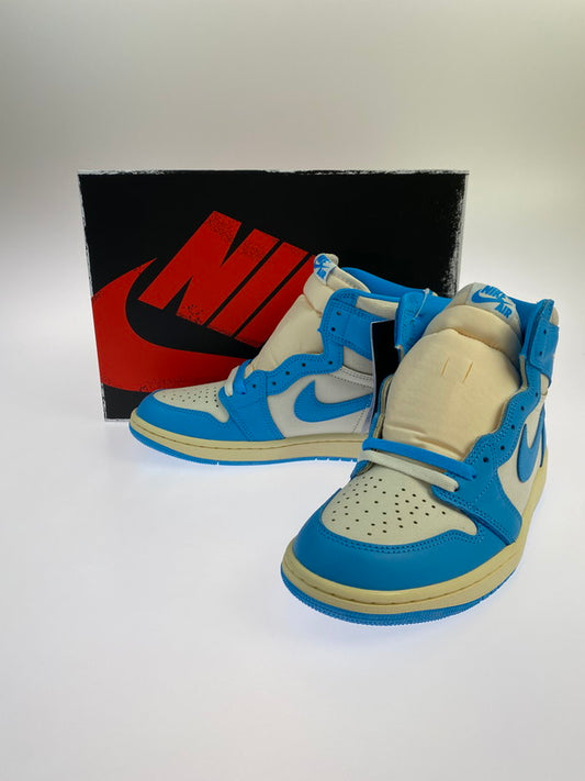 【未使用品】【メンズ】 NIKE ナイキ AIR JORDAN 1 RETRO HIGH OG UNC REIMAGINED 靴 シューズ スニーカー 160-250731-AS-8-min サイズ：27.0cm カラー：DK POWER BLUE/DK POWER BLUE 万代Net店